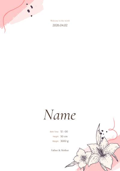 作成中のデザインのサンプル